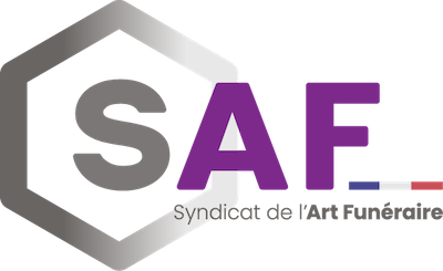 Logo SAF -Syndicat de l'Art Funéraire