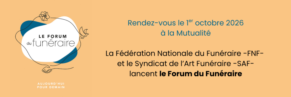 Forum du Funeraire le 1er octobre 2026